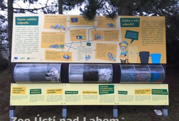 Zoo v Ústí nad Labem má odpadovou ekostezku